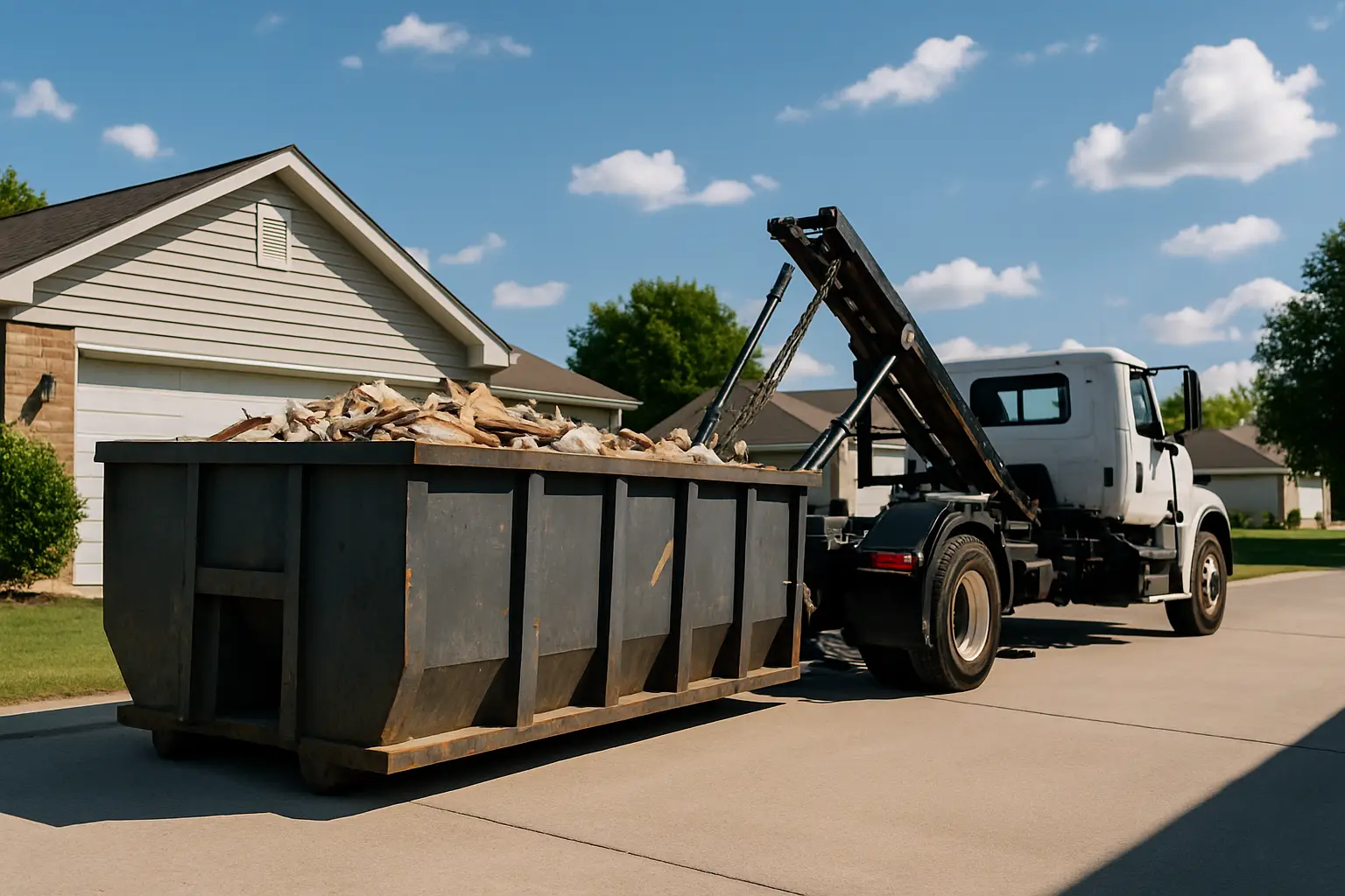 Household Cleanout Dumpsters in Minooka